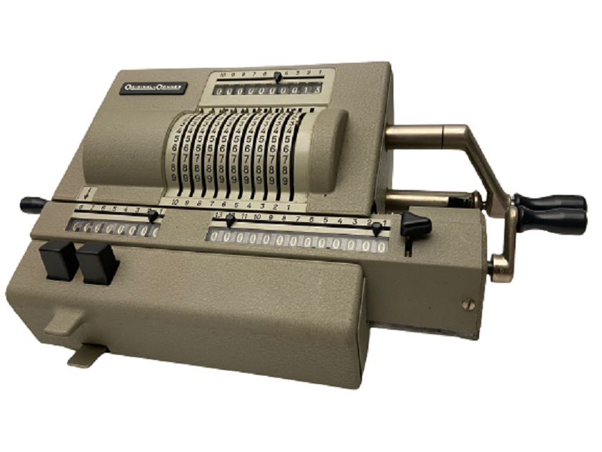 VİNTAGE ORİGİNAL ODHNER MEKANİK ANTİKA FUL TÜM İŞLEMLER HESAP MAKİNESİ
