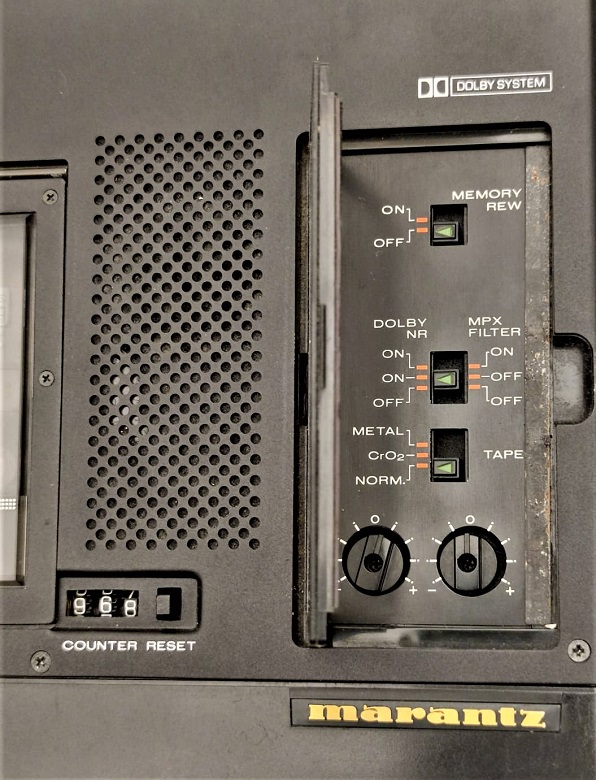  1980 STEREO MARANTZ CP-230 CASSETTE RECORDER PROFESYONEL JAPON SORUNSUZ CİHAZ