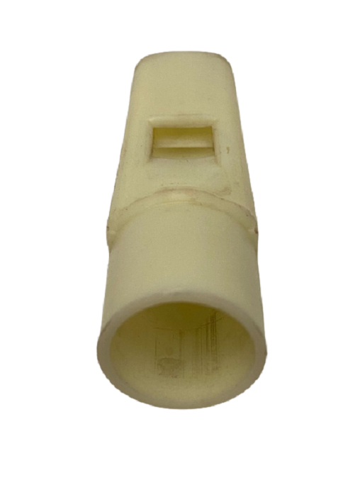 VİNTAGE BEYAZ SERT PLASTİK YERLİ DÜDÜK