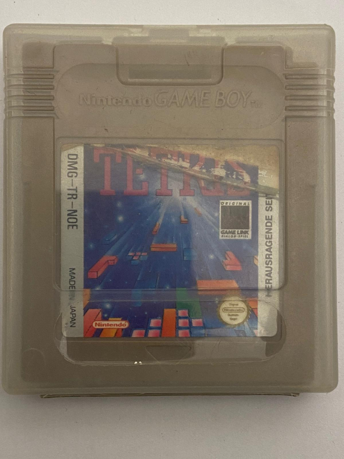 SAKLAMA KUTUSUNDA TETRIS NİNTENDO GAMEBOY OYUN KASETİ 