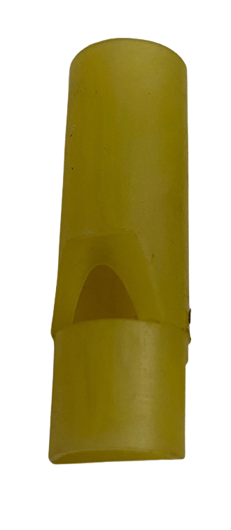 VİNTAGE SARI PLASTİK BALON TAKILABİLİNEN YERLİ  DÜDÜK