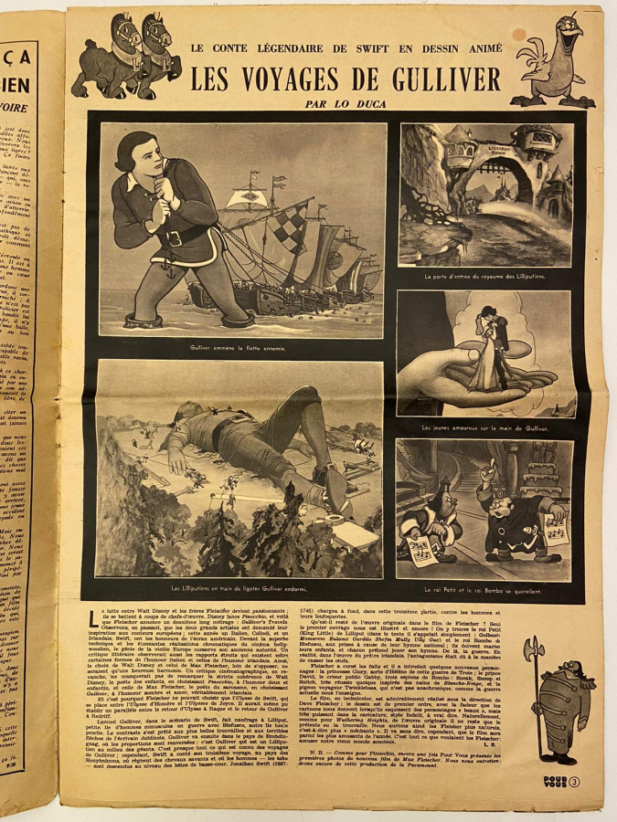 1940 NUMERO 594 3 AVRIL POUR VOUS FRANSIZ SİNEMA DERGİSİ İCİNDE YOK YOK