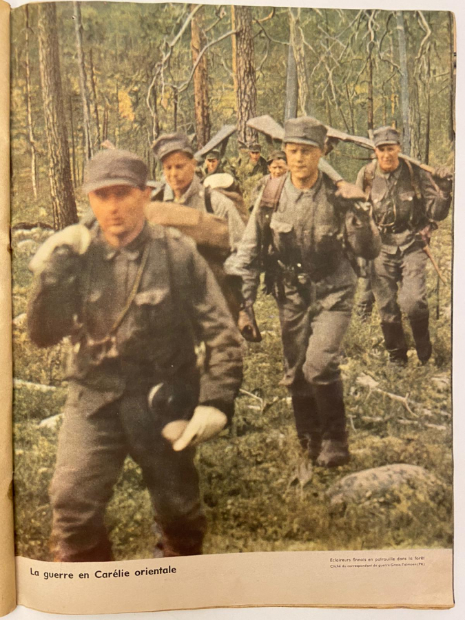 1943 FRANSIZ BASIMI 2. DÜNYA SAVAŞI SİGNAL NAZİ PROPAGANDA HİTLER DERGİSİ 1 ER NUMERO DE NOVEMBER