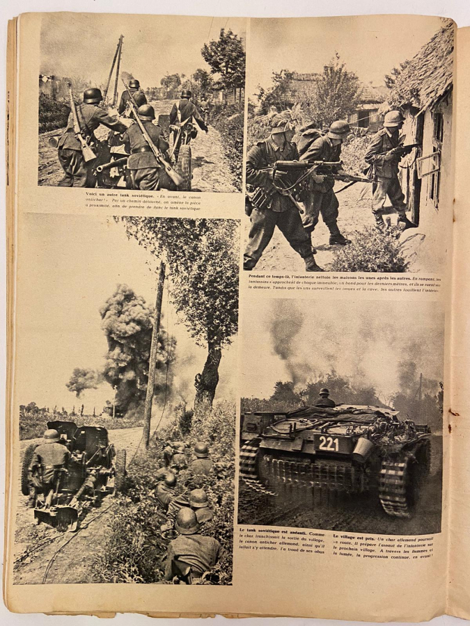 1941 FRANSIZ BASIMI 2. DÜNYA SAVAŞI SİGNAL NAZİ PROPAGANDA HİTLER DERGİSİ 1 ER NUMERO OCTOBRE