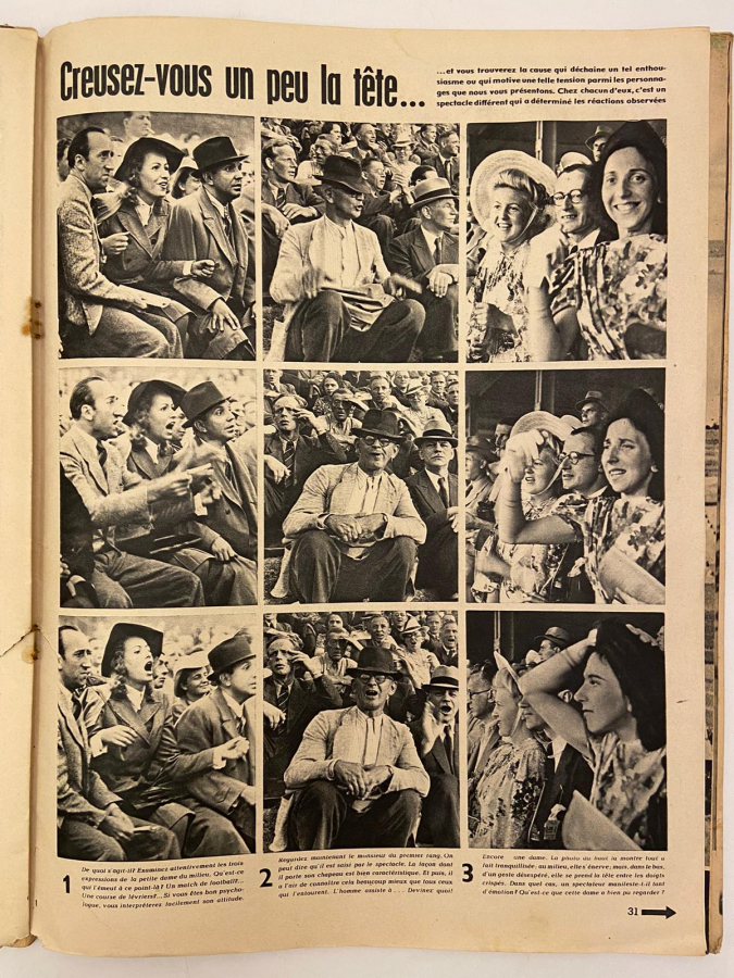 1941 FRANSIZ BASIMI 2. DÜNYA SAVAŞI SİGNAL NAZİ PROPAGANDA HİTLER DERGİSİ 1 ER NUMERO OCTOBRE