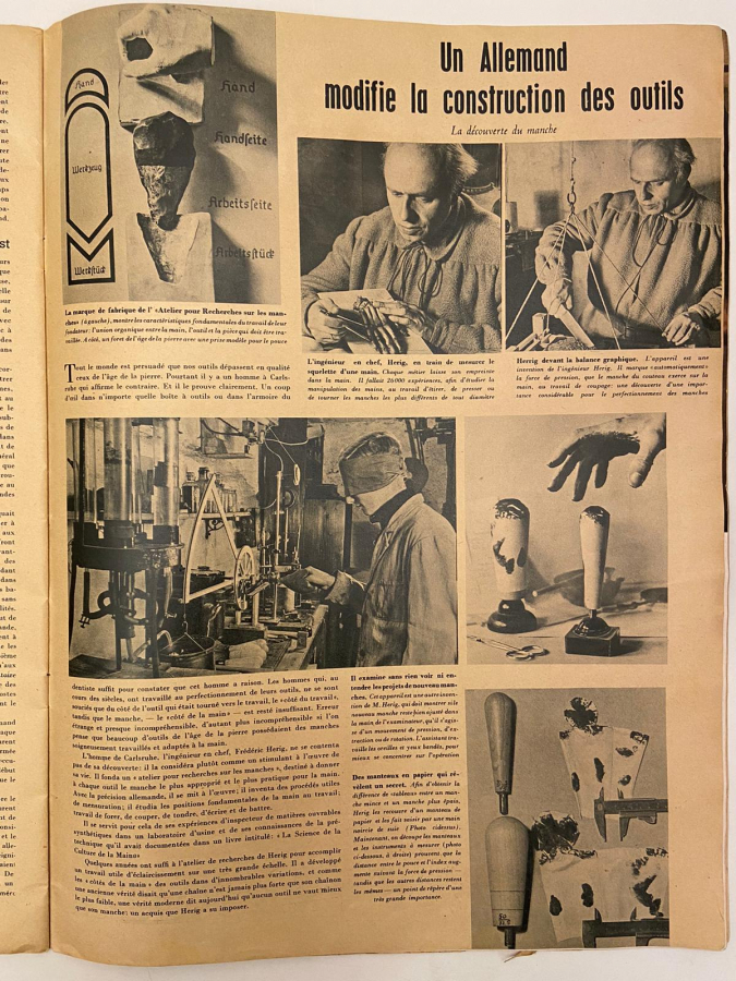 1941 FRANSIZ BASIMI 2. DÜNYA SAVAŞI SİGNAL NAZİ PROPAGANDA HİTLER DERGİSİ SECOND NUMERO JANVİER