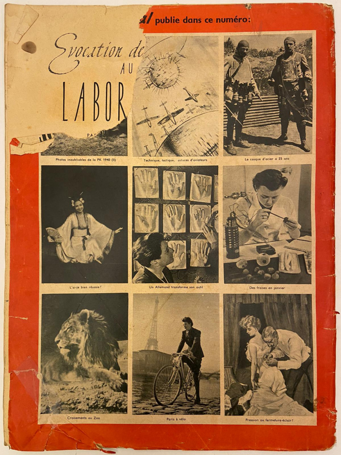 1941 FRANSIZ BASIMI 2. DÜNYA SAVAŞI SİGNAL NAZİ PROPAGANDA HİTLER DERGİSİ SECOND NUMERO JANVİER