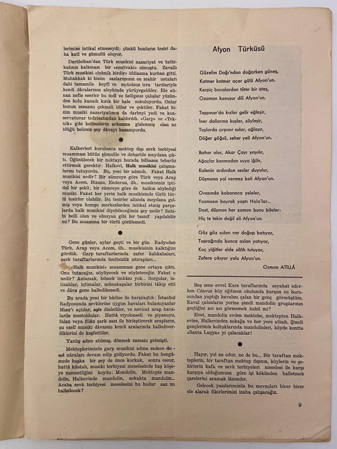 1941 ÜLKÜ MİLLİ KÜLTÜR DERGİSİ 2. SAYI 