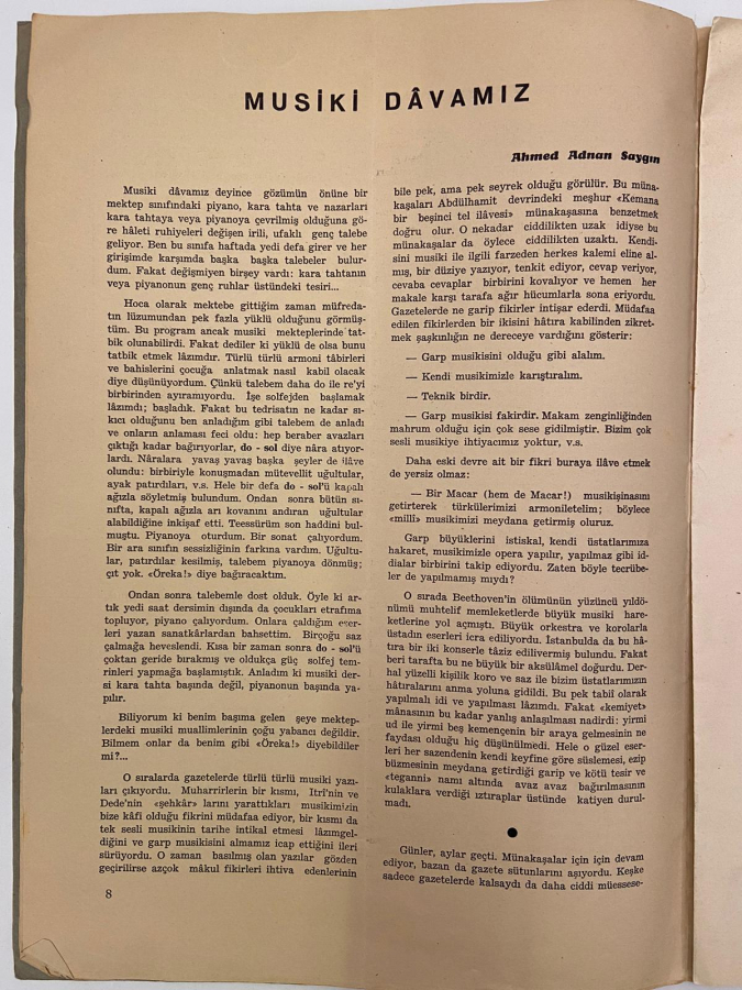 1941 ÜLKÜ MİLLİ KÜLTÜR DERGİSİ 2. SAYI 