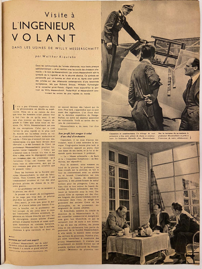 1942 FRANSIZ BASIMI 2. DÜNYA SAVAŞI SİGNAL NAZİ PROPAGANDA HİTLER DERGİSİ 1 ER NUMERO DE NOVEMBRE