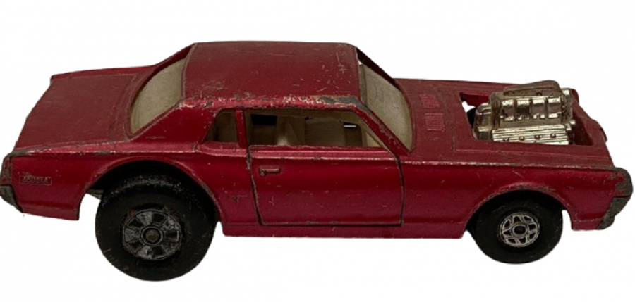 1970 İNGİLİZ MATCHBOX SPEEDKİNGS K-21 COUGAR DRAGSTER KOLEKSİYONLUK OYUNCAK ARABA 