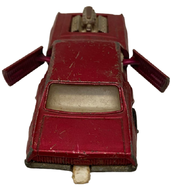 1970 İNGİLİZ MATCHBOX SPEEDKİNGS K-21 COUGAR DRAGSTER KOLEKSİYONLUK OYUNCAK ARABA 