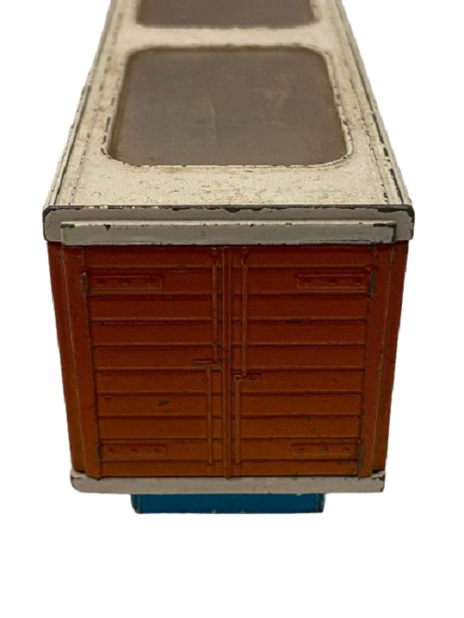 1971 İNGİLİZ MATCHBOX SUPERKİNGS K-12 FREIGHT LINER KOLEKSİYONLUK OYUNCAK ARABA PAT NO:1238927 14 X 5 CM DEN OLUŞMAKTADIR.