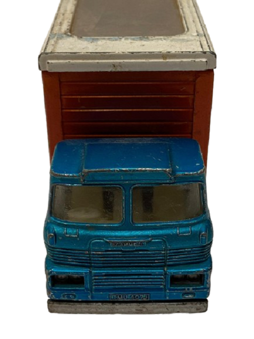1971 İNGİLİZ MATCHBOX SUPERKİNGS K-12 FREIGHT LINER KOLEKSİYONLUK OYUNCAK ARABA PAT NO:1238927 14 X 5 CM DEN OLUŞMAKTADIR.