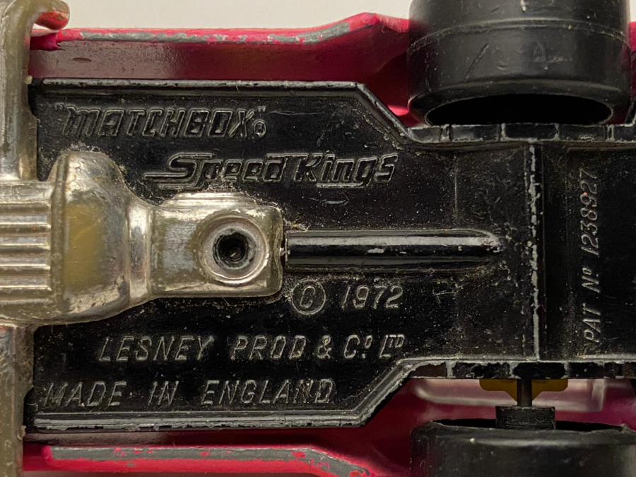 1972 İNGİLİZ MATCHBOX SPEEDKİNGS K-38 GUS'S GULPER KOLEKSİYONLUK OYUNCAK ARABA 