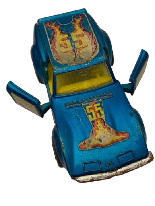 1975 İNGİLİZ MATCHBOX SPEEDKİNGS K-55 CORVETTE CAPER CART KOLEKSİYONLUK OYUNCAK ARABA 