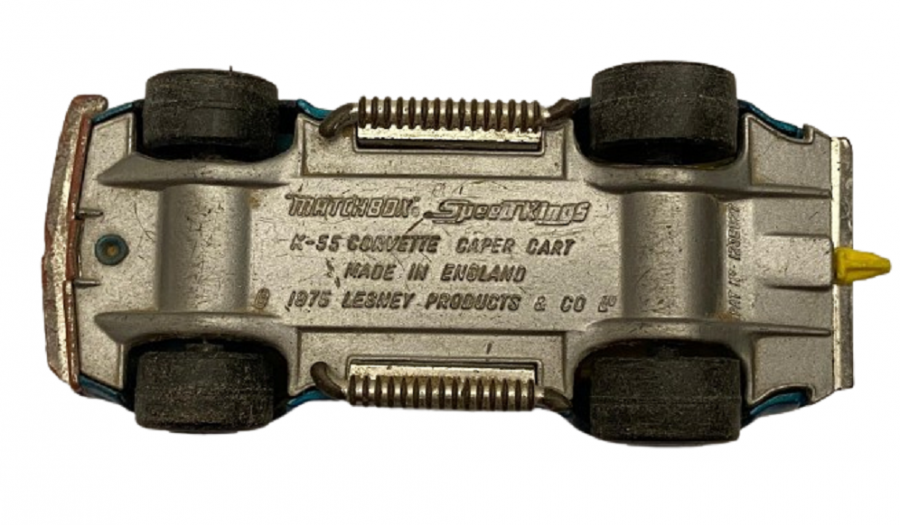 1975 İNGİLİZ MATCHBOX SPEEDKİNGS K-55 CORVETTE CAPER CART KOLEKSİYONLUK OYUNCAK ARABA 