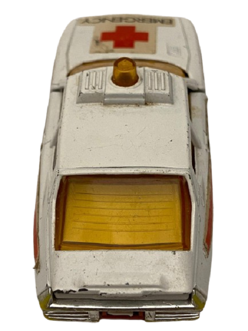 1976 İNGİLİZ MATCHBOX SPEEDKİNGS K-62 DOCTOR'S EMERGENCY CAR KOLEKSİYONLUK OYUNCAK ARABA