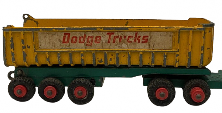 İNGİLİZ MATCHBOX KING SIZE K-16 DODGE TRACTOR FRUEHAUF TIPPER KOLEKSİYONLUK OYUNCAK KAMYON 