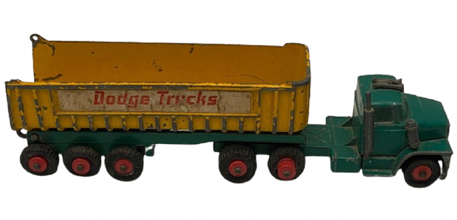 İNGİLİZ MATCHBOX KING SIZE K-16 DODGE TRACTOR FRUEHAUF TIPPER KOLEKSİYONLUK OYUNCAK KAMYON 