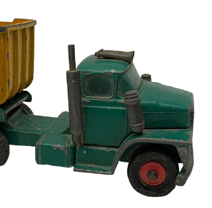 İNGİLİZ MATCHBOX KING SIZE K-16 DODGE TRACTOR FRUEHAUF TIPPER KOLEKSİYONLUK OYUNCAK KAMYON 