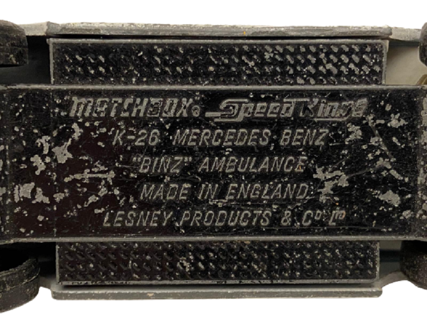 İNGİLİZ MATCHBOX SPEEDKİNGS K-26 MERCEDES BENZ 