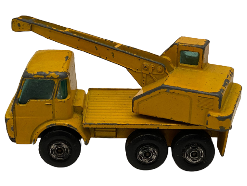 İNGİLİZ MATCHBOX SUPERFAST SERİES DODGE CRANE TRUCK NO 63 KOLEKSİYONLUK OYUNCAK İŞ MAKİNESİ