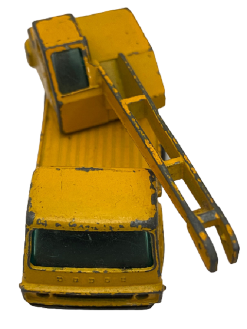 İNGİLİZ MATCHBOX SUPERFAST SERİES DODGE CRANE TRUCK NO 63 KOLEKSİYONLUK OYUNCAK İŞ MAKİNESİ