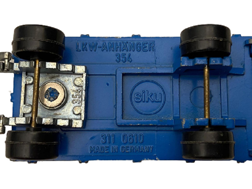 ALMAN SİKU LKW ANHANGER 354 KOLEKSİYONLUK OYUNCAK RÖMORK