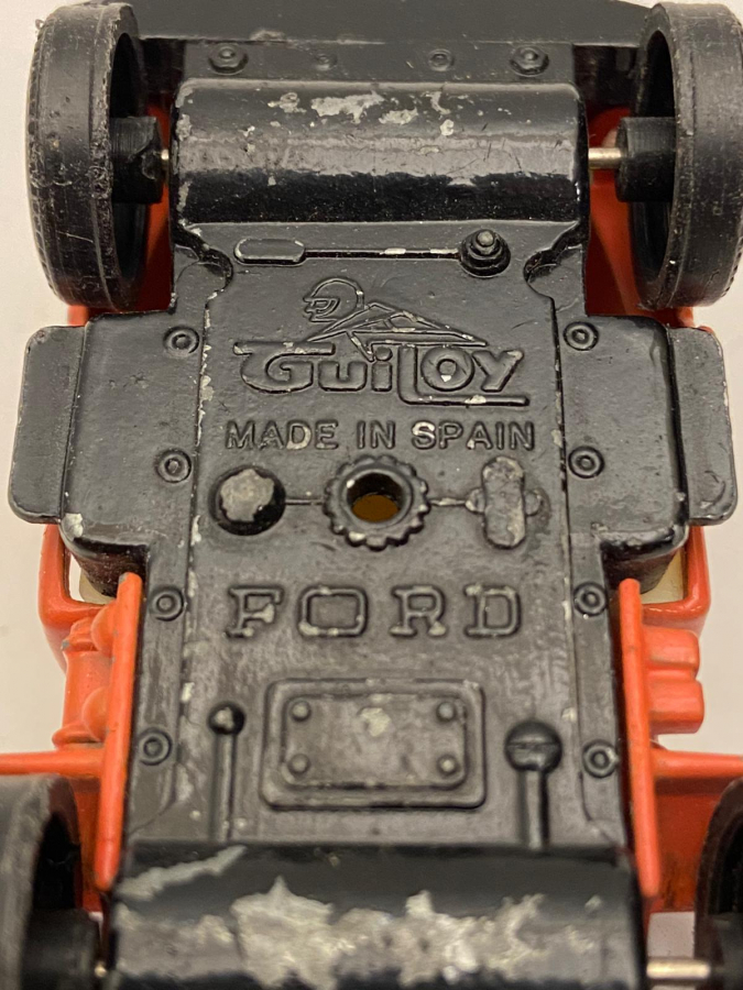 GUILOY TOYS FORD ARKASINDA TANKLI KOLEKSİYONLUK OYUNCAK KAMYON