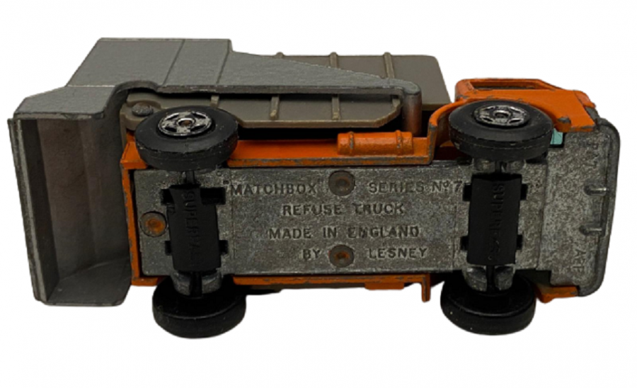 İNGİLİZ MATCHBOX SUPERFAST SERİES REFUSE TRUCK NO 7 KOLEKSİYONLUK OYUNCAK ÇÖP KAMYONU