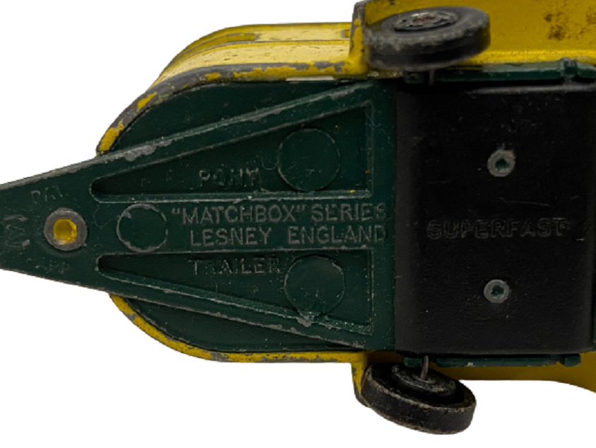 İNGİLİZ MATCHBOX SUPERFAST SERİES PONY TRAILER NO 43 KOLEKSİYONLUK OYUNCAK KARAVAN 