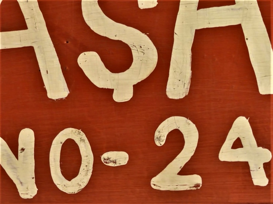 CUMHURİYET BAŞLARI 1930 TAHTA DUKKAN ÖNÜ DIŞ TABELASI EL CİZİM CİĞERCİ YAŞAR NO 24 