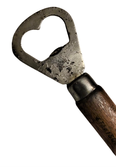 METAL UCLU AHŞAP SAPLI ŞİŞE KAPAK ACACAGI HESSİSCHES STAATSBAD STAATSOUELLEN VERTRIEB