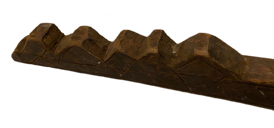 TEKKE İŞİ AHŞAP EL İŞÇİLİĞİ BÜYÜK BOY YEMEK KAZAN KARIŞTIRMA KAŞIĞI