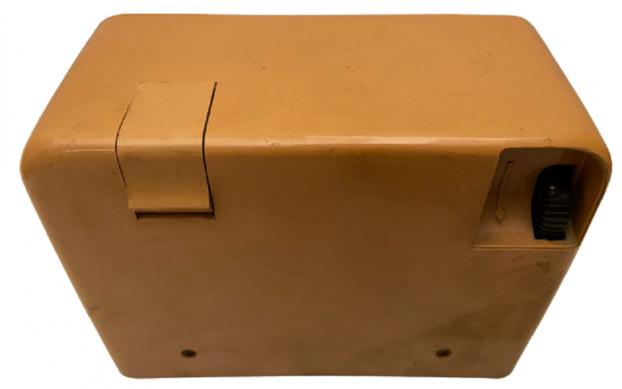 1970 COPAL TUNING FORK FLİP ALARM CLOCK T7  ORANJ RENKDE MASA SAATİ 