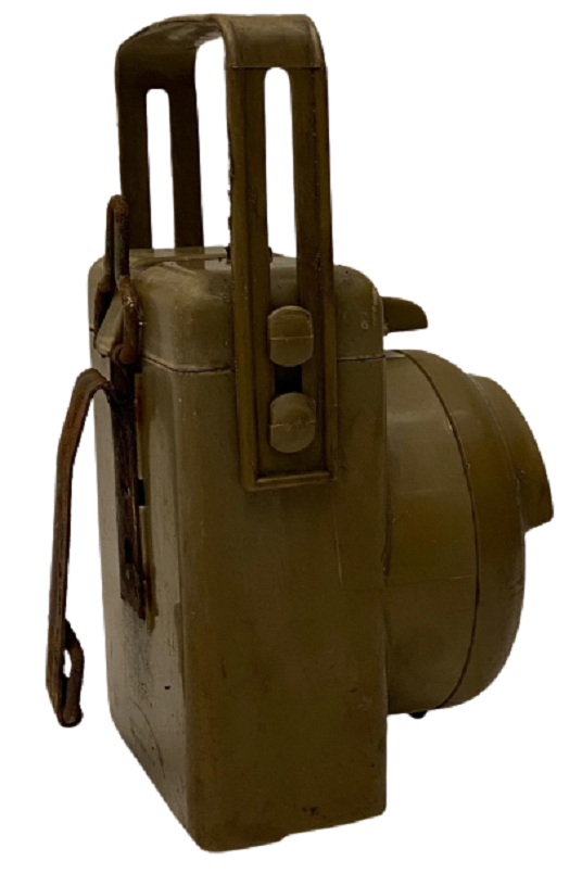 1920  CEAG HL3  LAMP DANİMARKA SİVİL SAVUNMA EL FENERİ SIĞINAK LAMBASI AFET VE ŞAVAŞDA KULLANILAN