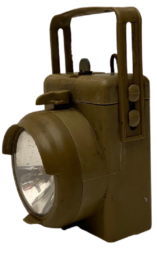 1920  CEAG HL3  LAMP DANİMARKA SİVİL SAVUNMA EL FENERİ SIĞINAK LAMBASI AFET VE ŞAVAŞDA KULLANILAN