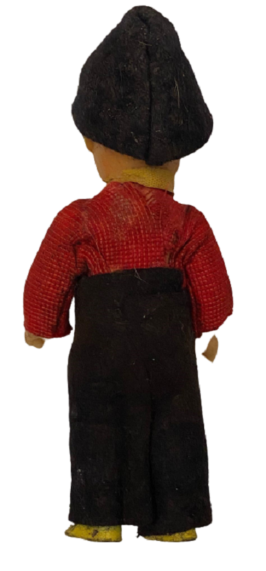 EL YAPIMI YÖRESEL ELBİSELİ GİYİNMİŞ OYUNCAK BEBEK 