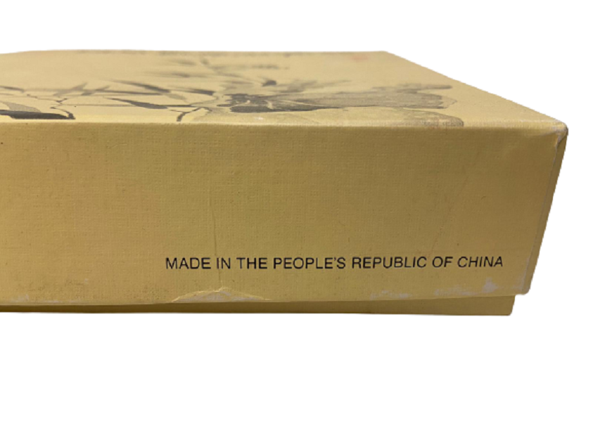 İMPERİAL JİNGDEZHEN PORCELAİN  PLATE 1987 LAYDEXCELENT CİN HANEDAN SERİSİ SERTİFİKALI DUVAR TABAGI