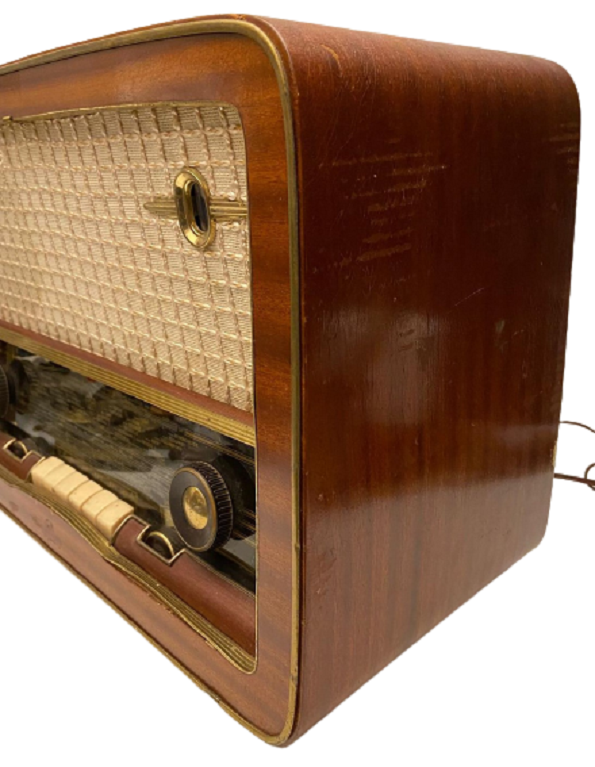 1956 AVRUPA LAMBALI ORJİNAL FM  DUX TYP V 362 AHŞAP KASA RADYO SORUNSUZ CALIŞMAKTADIR