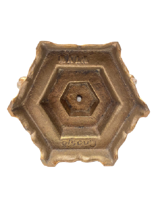 JARUSALEM İSRAİL YAHUDİ ŞAMDANI  PİRİNÇ İŞLEMELİ YEDİ KOLLU ŞAMDAN