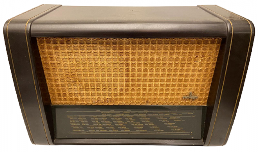 1952 SIEMENS SPEZİAL SUPER 51 BAKALİT KASA ALMAN RADYO 