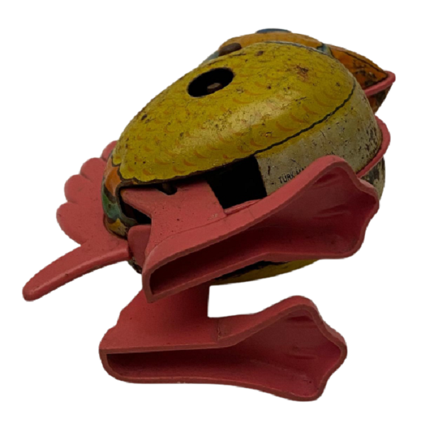 TENEKE KURMALI TÜRK MALI ALASYA YAZILI ZIP ZIP ZIPLAYAN OYUNCAK CİVCİV