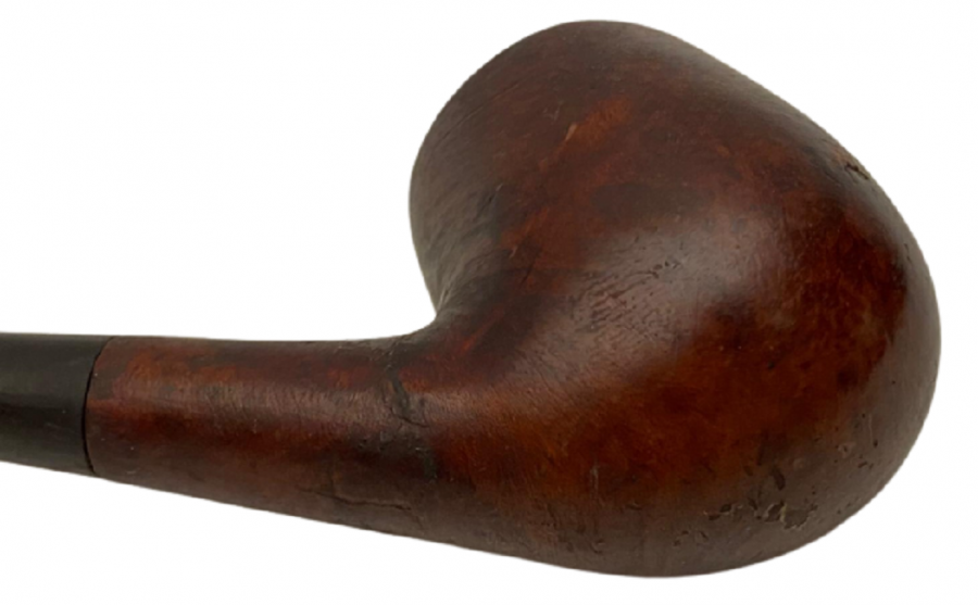 TÜTÜN İÇİLMESİ İÇİN GÜLÜN KÖK AGACINDAN YAPILMIŞ PİPO 