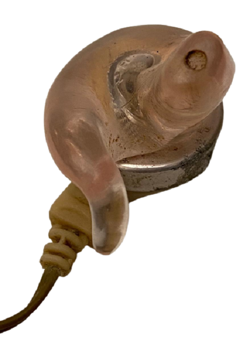  VINTAGE AUSTRIAN VIENNATONE X6PP HEARING AID IN ORIGINAL BOX  PİLLİ AGIŞ İŞTENLER İÇİN İŞİTME CİHAZI