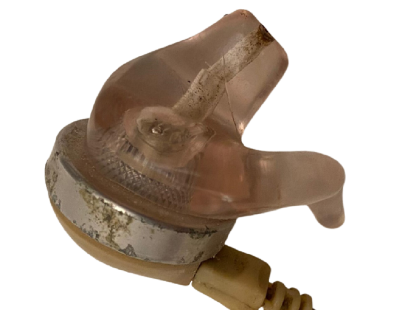  VINTAGE AUSTRIAN VIENNATONE X6PP HEARING AID IN ORIGINAL BOX  PİLLİ AGIŞ İŞTENLER İÇİN İŞİTME CİHAZI