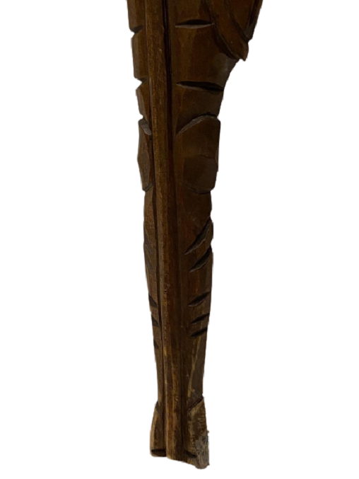 1970 AHŞAP EL OYMA ŞAVAŞÇI DONKİŞOT DUVAR SÜSÜ BİBLOSU