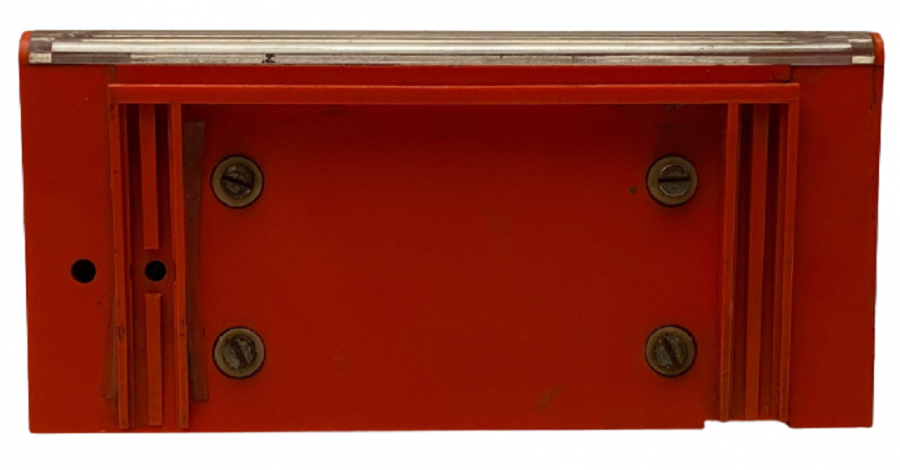 1960 RETRO ALMAN BBC QUARTZ  SIGNAL MASA ÜZERİ ORANJ RENKDE ÇALAR SAAT 