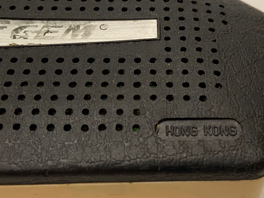 1970 GEM POCET HONG KONG PİLLİ ORTA DALGA